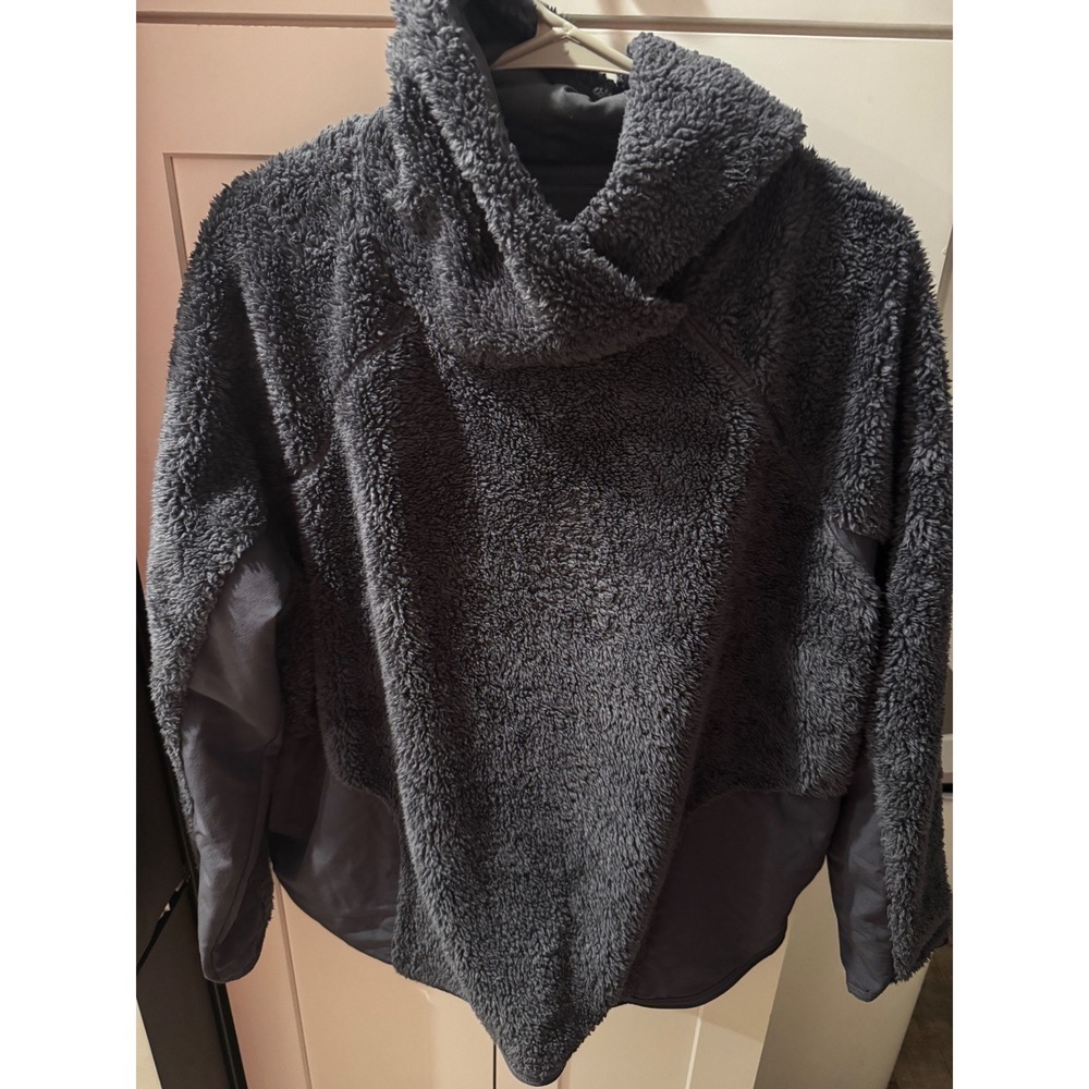 Nike Women's Cozy Fleece Hoodie Pullover Gray XL Athletic Casual